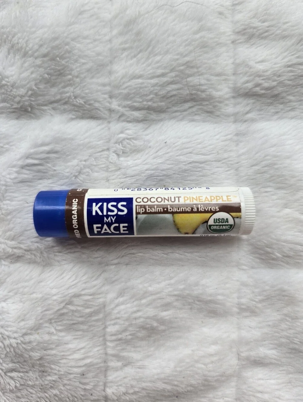 🍒 5/$20 new Kiss My Face Organic Coconut Pineapple Lip Balm Full Size htf rare